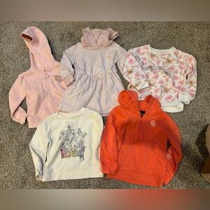 3T girls sweatshirt bundle